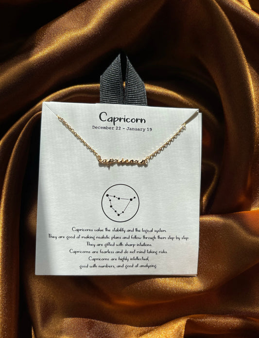 Capricorn Necklace